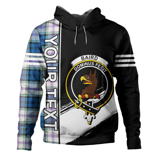 Baird Dress Dance (Baines Dress Dance) Clan Badge Tartan Hoodie Quarter Style Personalized