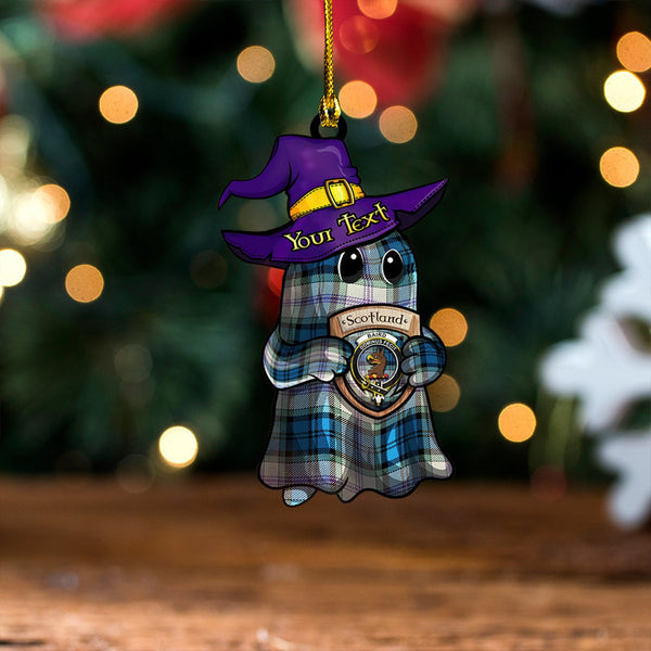 Baird Dress Dance (Baines Dress Dance) Clan Badge Tartan Wood Acrylic Ornament Halloween Ghost