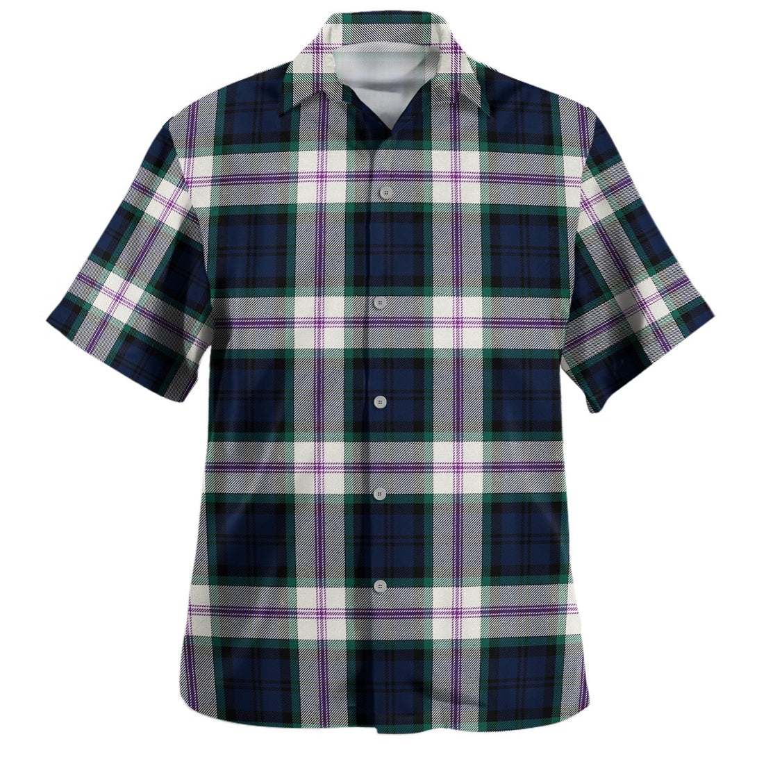 Baird Dress (Baines Dress) Clan Badge Tartan Hawaiian Shirt