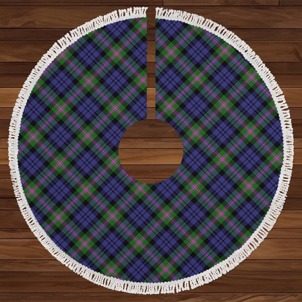 Baird Modern Clan Badge Tartan Christmas Tree Skirt