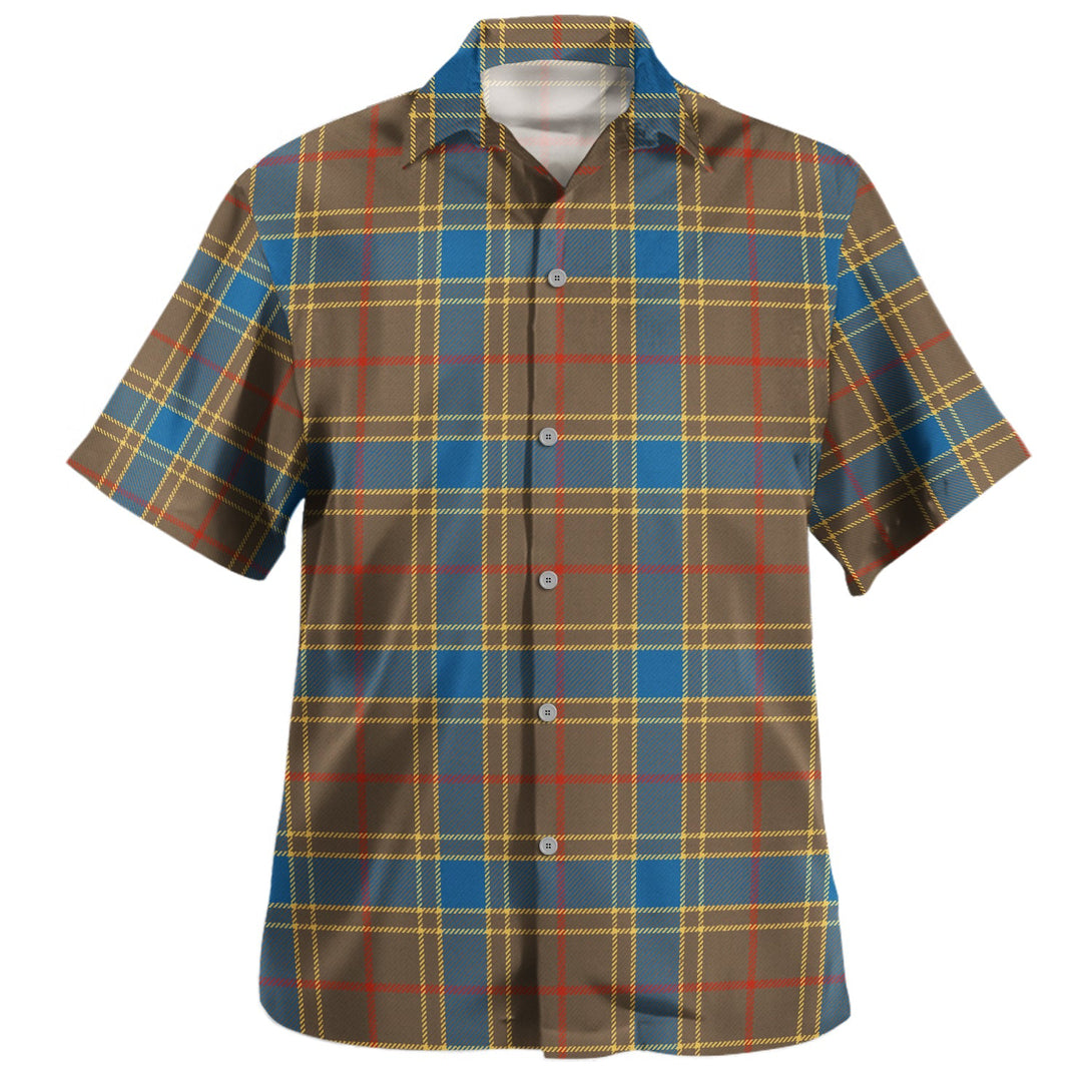 Balfour Ancient Clan Badge Tartan Hawaiian Shirt