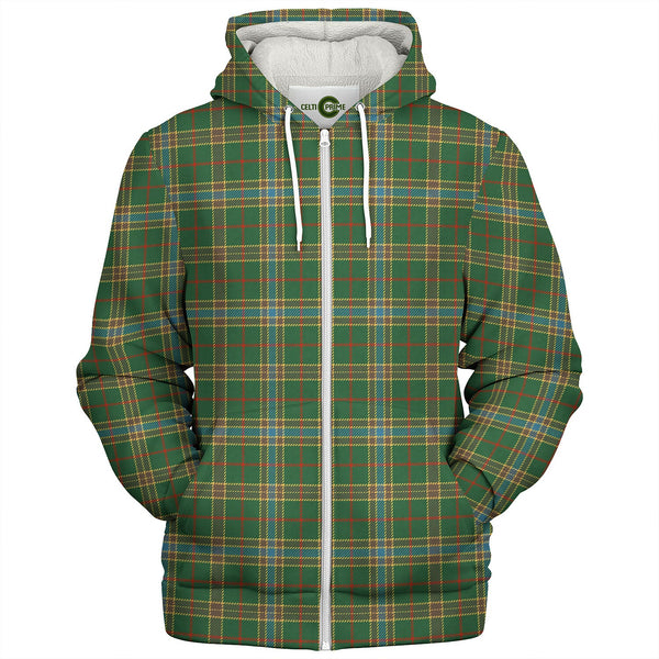 Balfour Hunting Ancient Tartan Sherpa Hoodie