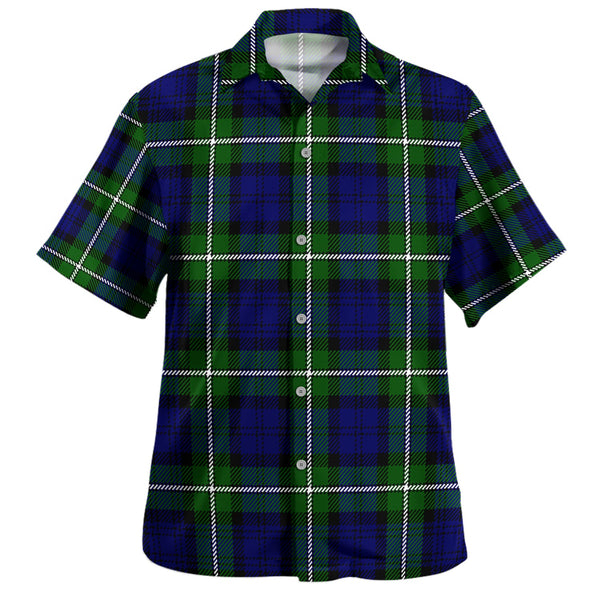 Bannerman Clan Badge Tartan Hawaiian Shirt