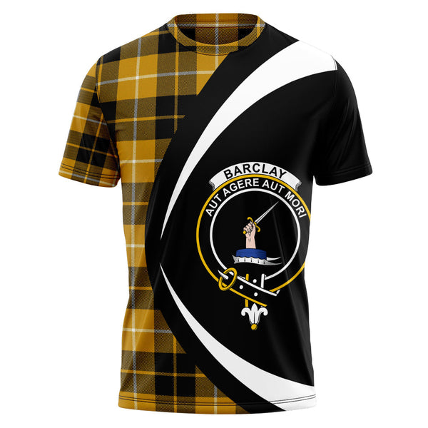 Barclay Dress Ancient Clan Badge Tartan T-Shirt Circle Style Personalized