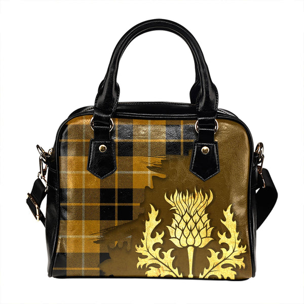 Barclay Dress Ancient Tartan Shoulder Handbag Thistle Oldest Style