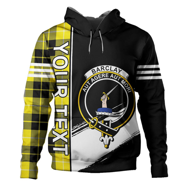 Barclay Dress Modern Clan Badge Tartan Hoodie Quarter Style Personalized