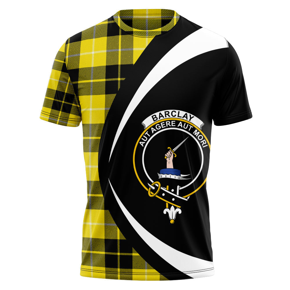 Barclay Dress Modern Clan Badge Tartan T-Shirt Circle Style Personalized