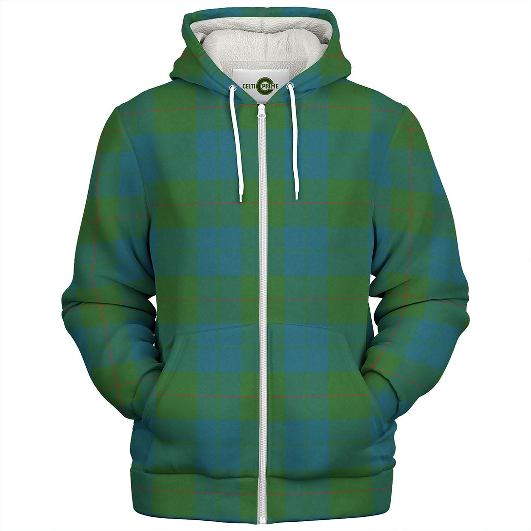 Barclay Hunting Ancient Tartan Sherpa Hoodie