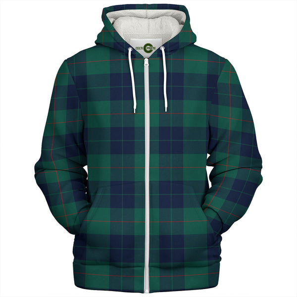 Barclay Hunting Modern Tartan Sherpa Hoodie