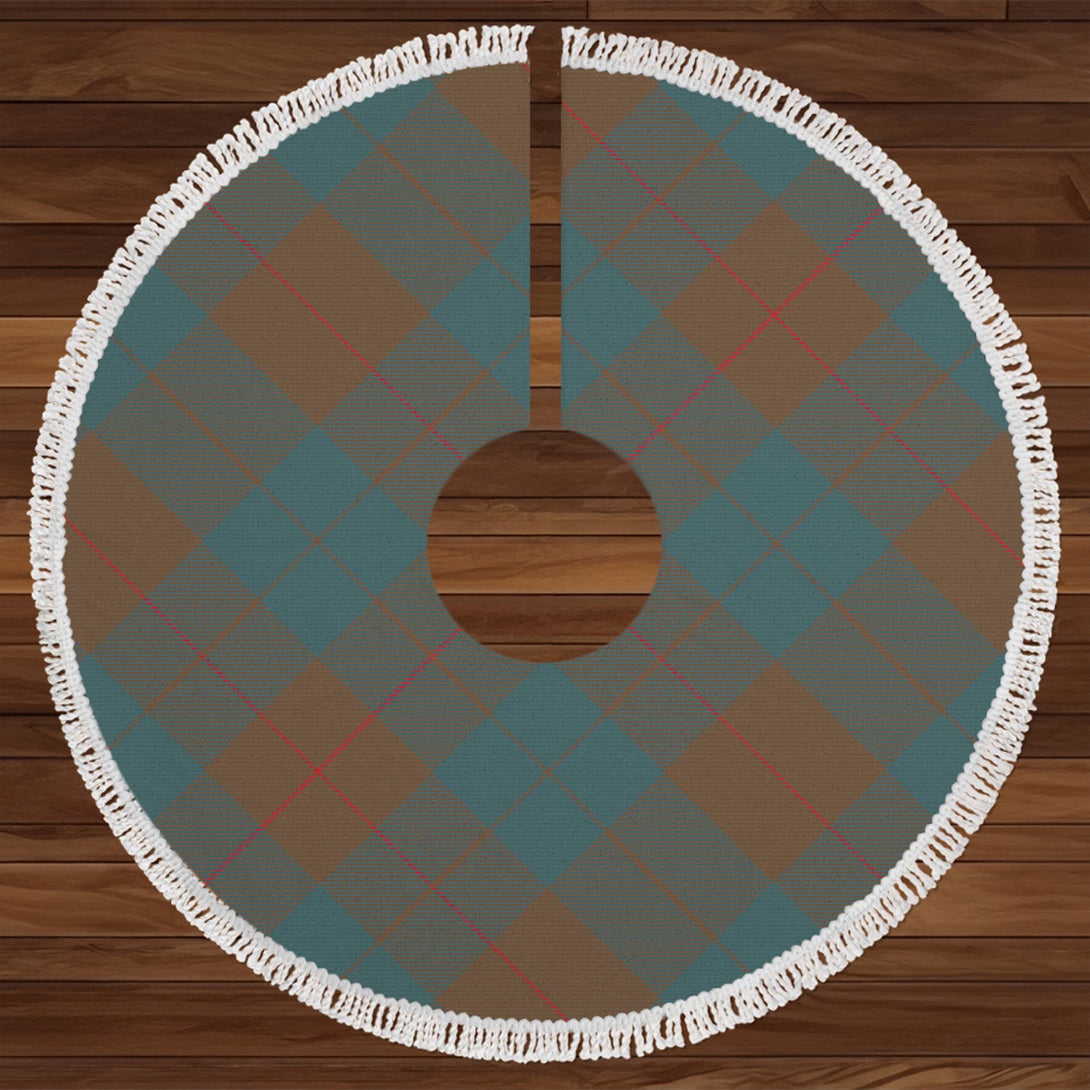 Barclay Hunting Weathered Tartan Christmas Tree Skirt