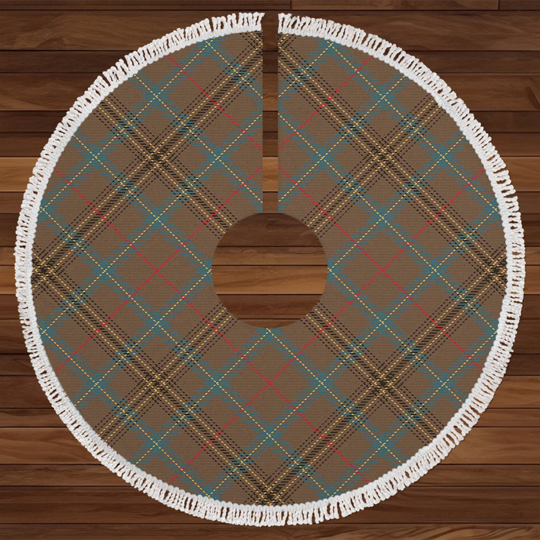 Bartlett Weathered Tartan Christmas Tree Skirt