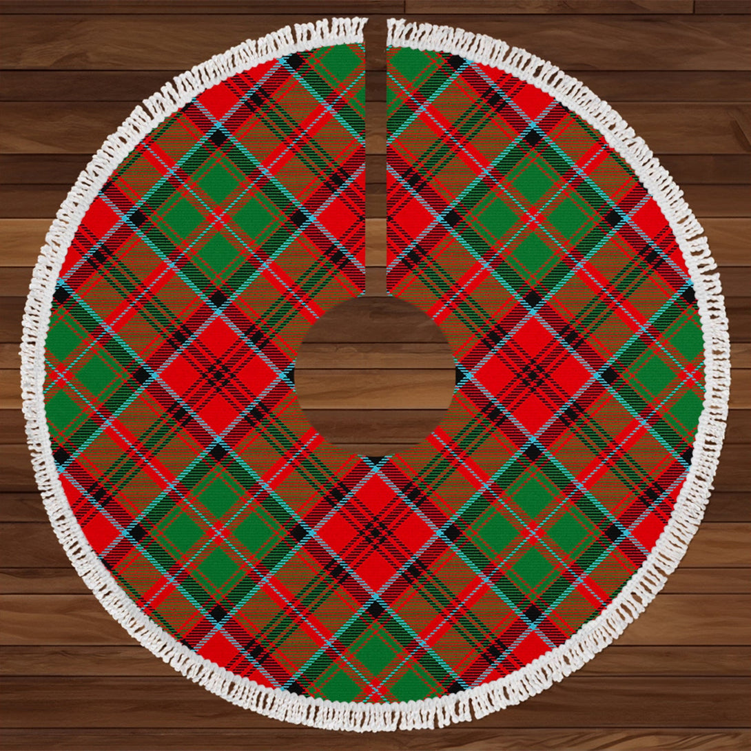 Bates (Bate) Ancient Tartan Christmas Tree Skirt