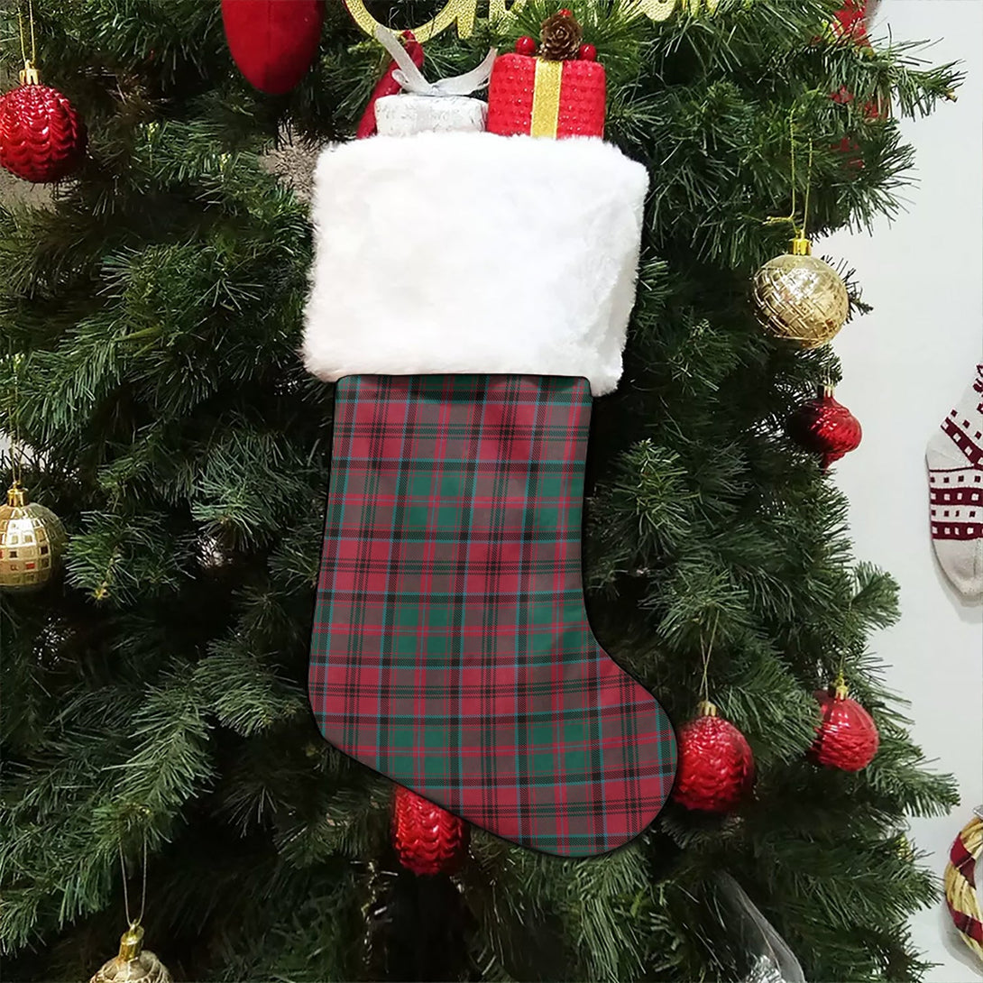 Bates (Bate) Modern Tartan Christmas Stocking