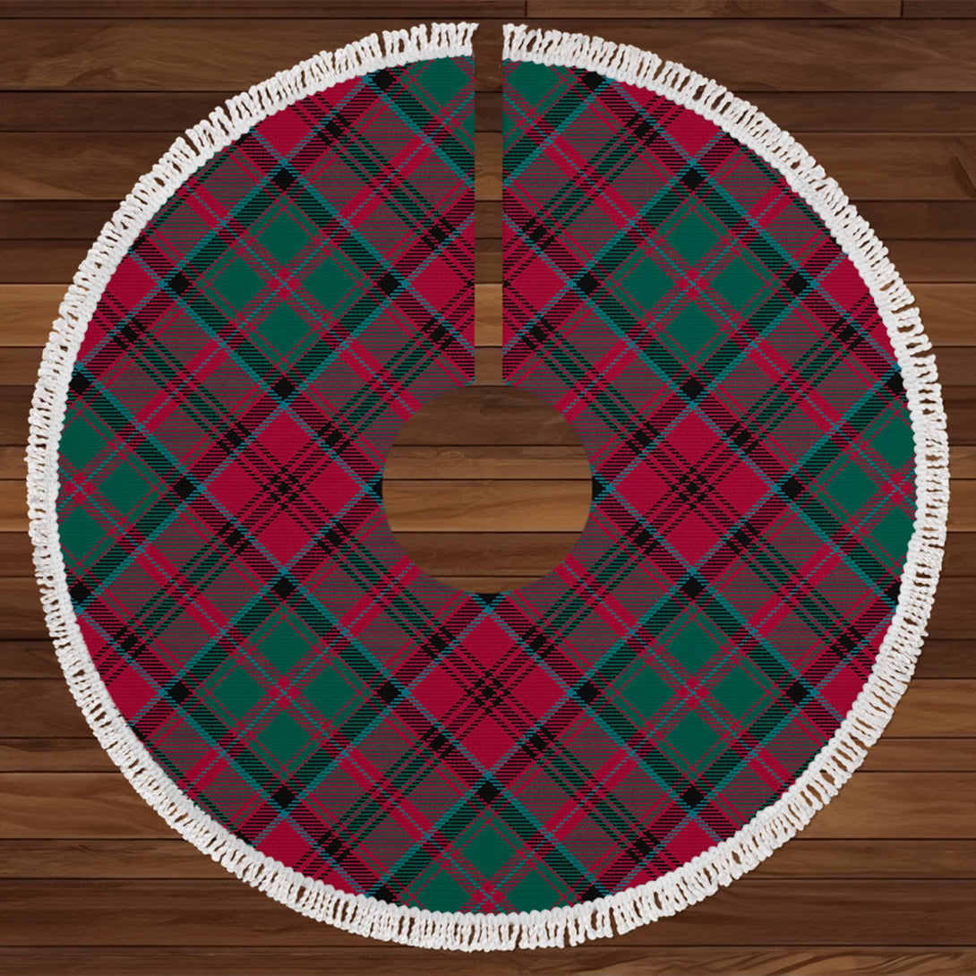 Bates (Bate) Modern Tartan Christmas Tree Skirt