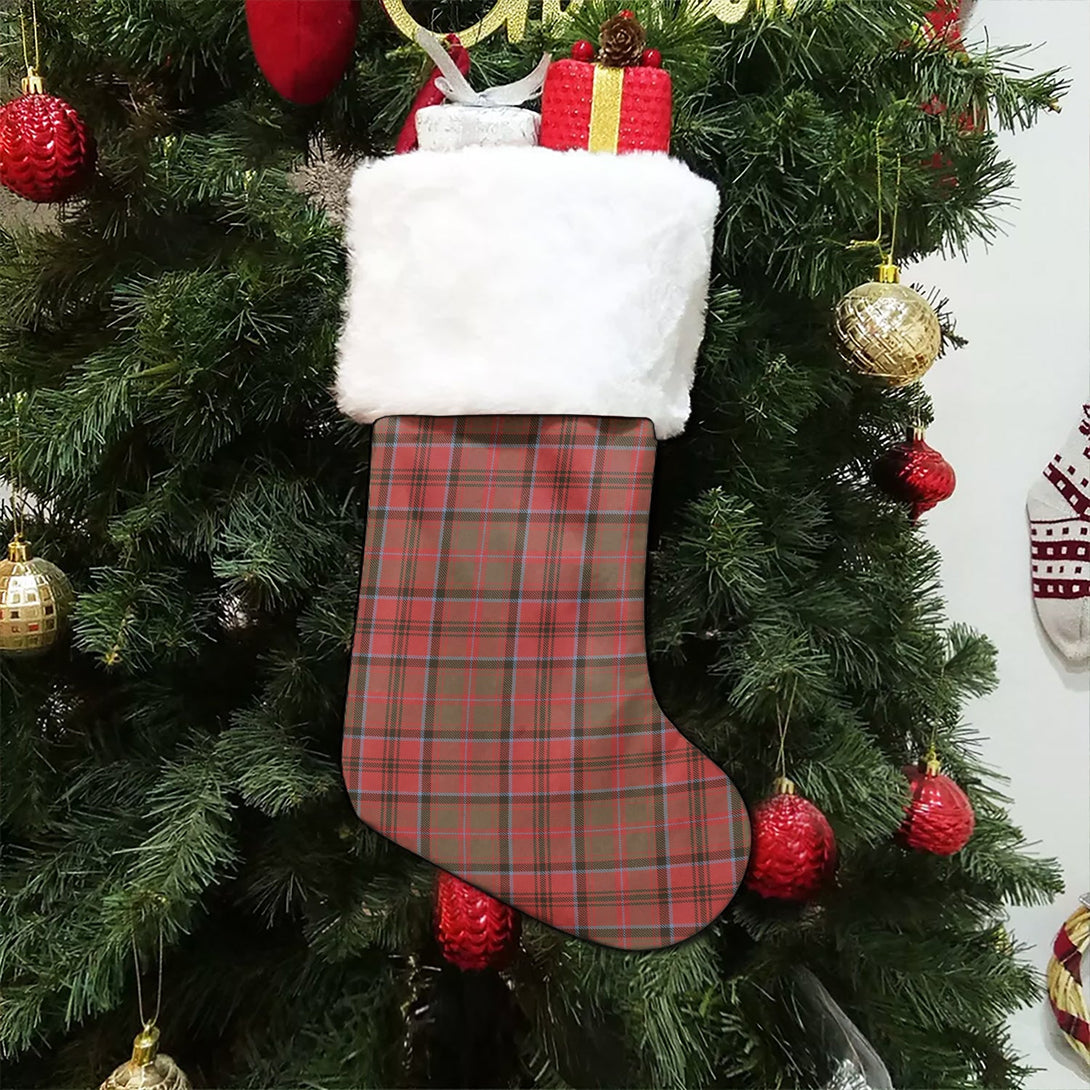 Bates (Bate) Weathered Tartan Christmas Stocking