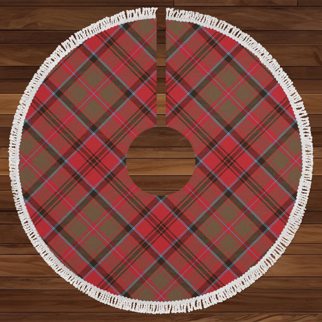 Bates (Bate) Weathered Tartan Christmas Tree Skirt