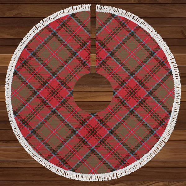 Bates (Bate) Weathered Tartan Christmas Tree Skirt