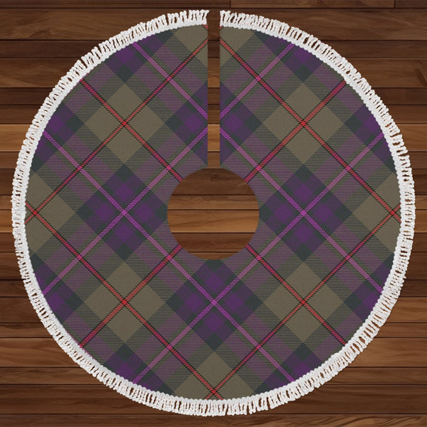 Batten Weathered Tartan Christmas Tree Skirt