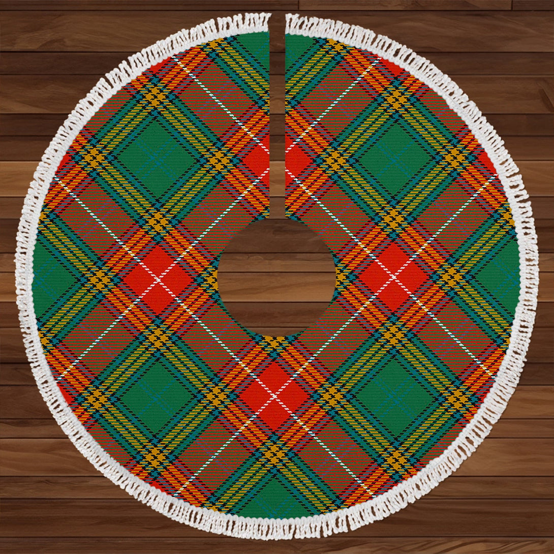 Baxter Ancient Clan Badge Tartan Christmas Tree Skirt