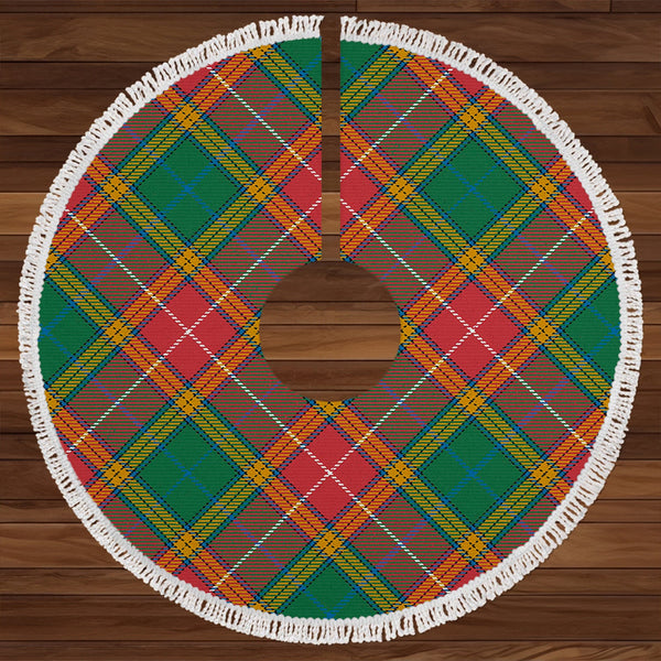 Baxter of Balgavies Ancient Clan Badge Tartan Christmas Tree Skirt