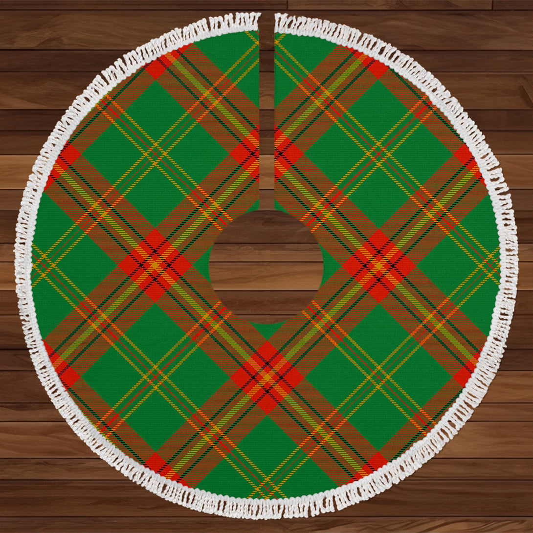 Beard Ancient Tartan Christmas Tree Skirt