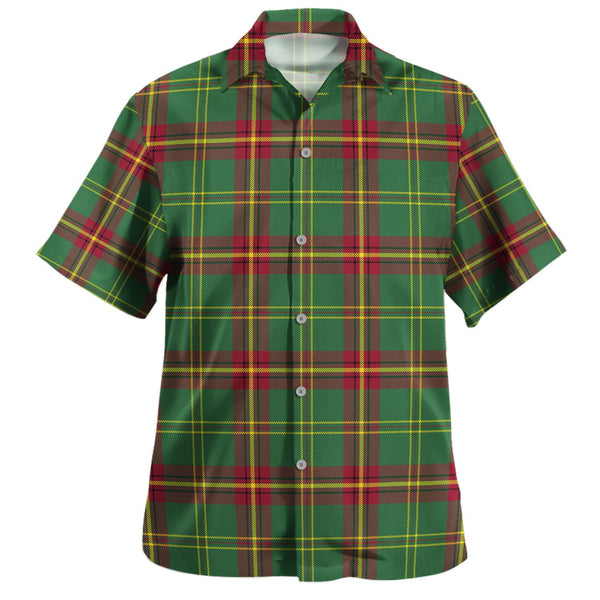 Beard Modern Tartan Hawaiian Shirt