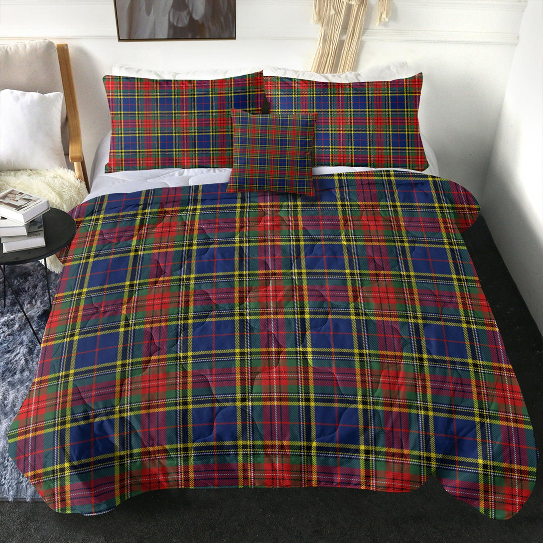 Beaton Modern Clan Badge Tartan Comforter