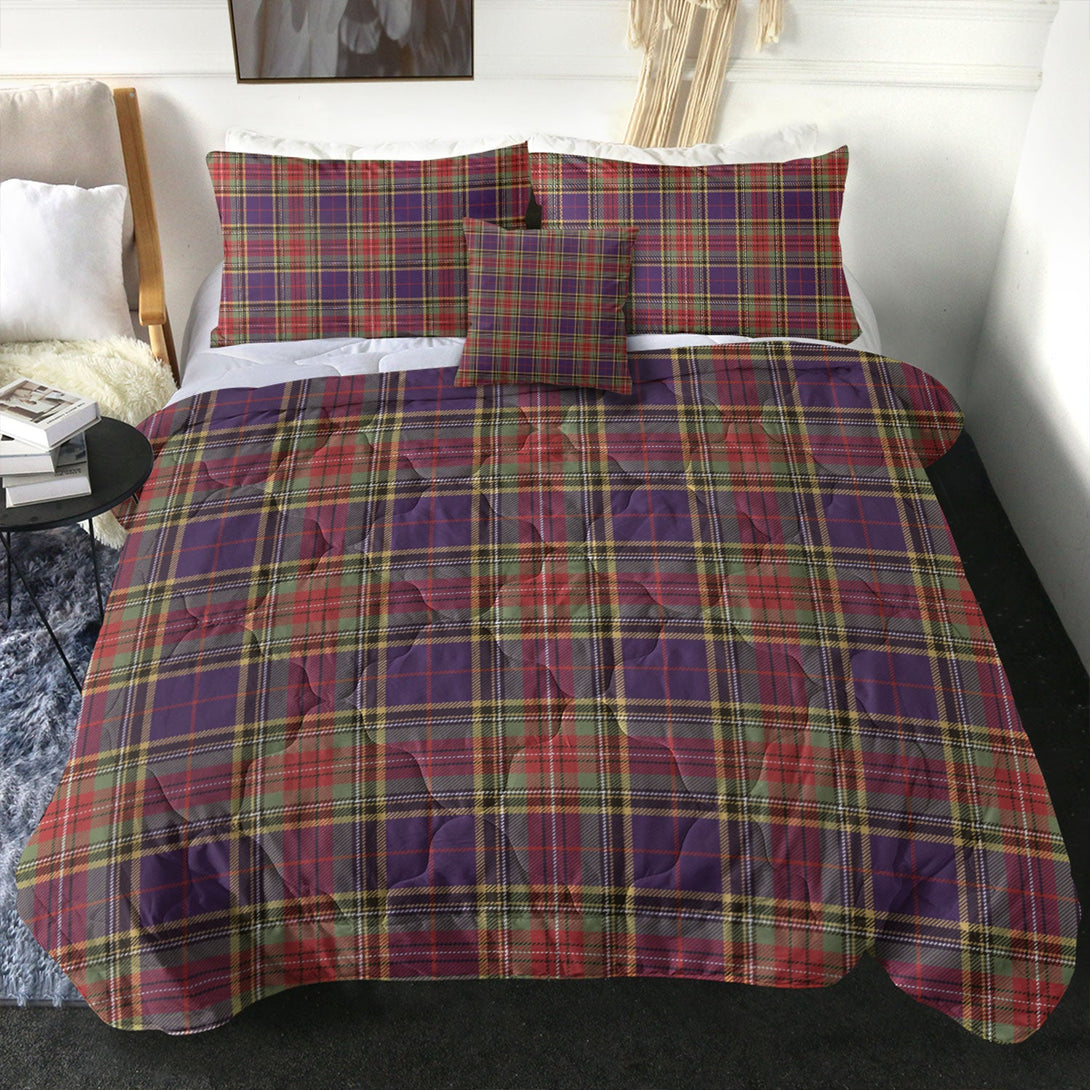 Beaton Weathered Clan Badge Tartan Comforter