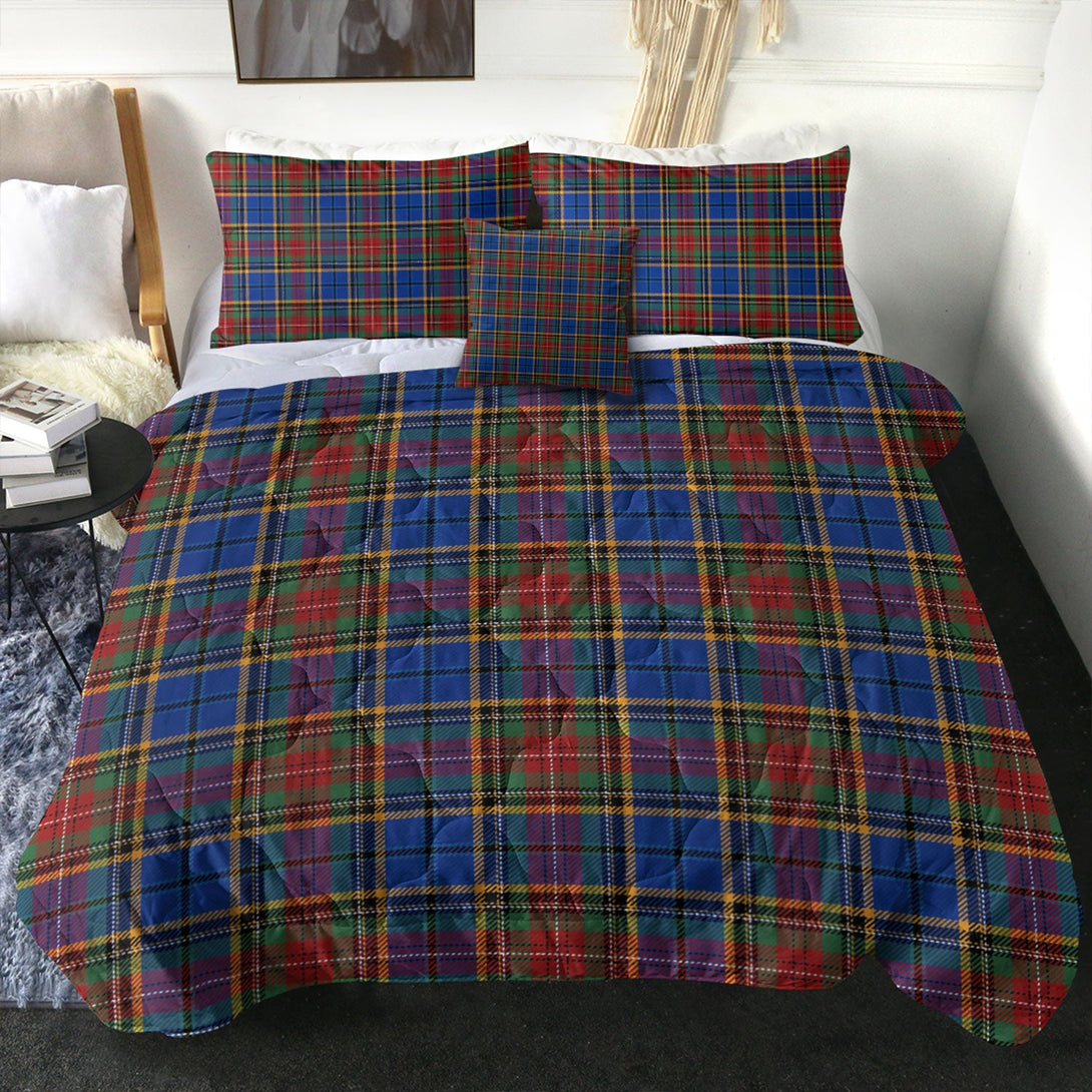 Beattie Modern Clan Badge Tartan Comforter