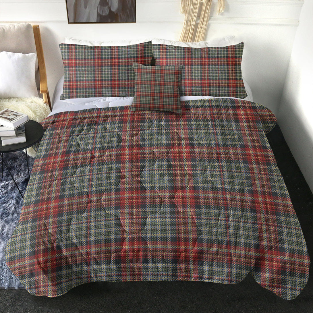 Beaverbrook New Weathered Tartan Comforter