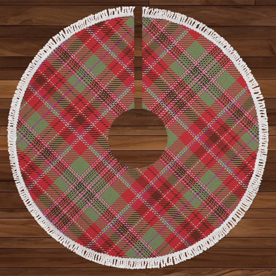 Beaverbrook Weathered Tartan Christmas Tree Skirt