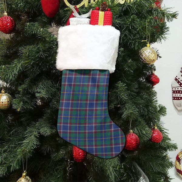 Belfrage (Belfarge) Modern Tartan Christmas Stocking