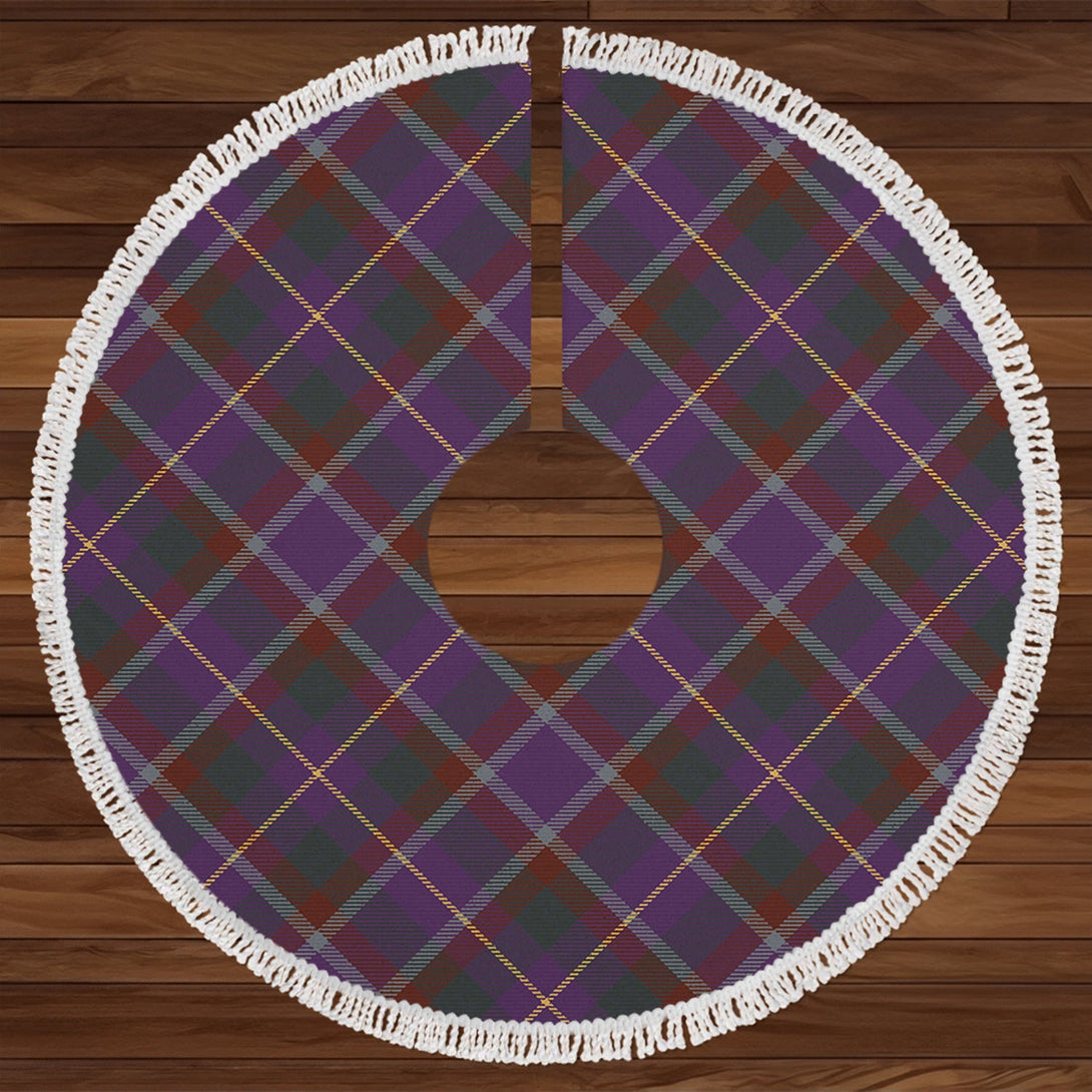 Belfrage (Belfarge) Weathered Tartan Christmas Tree Skirt