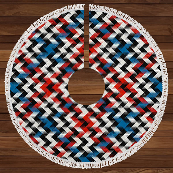 Bell Border (Bell Southern Bell) Ancient Clan Badge Tartan Christmas Tree Skirt