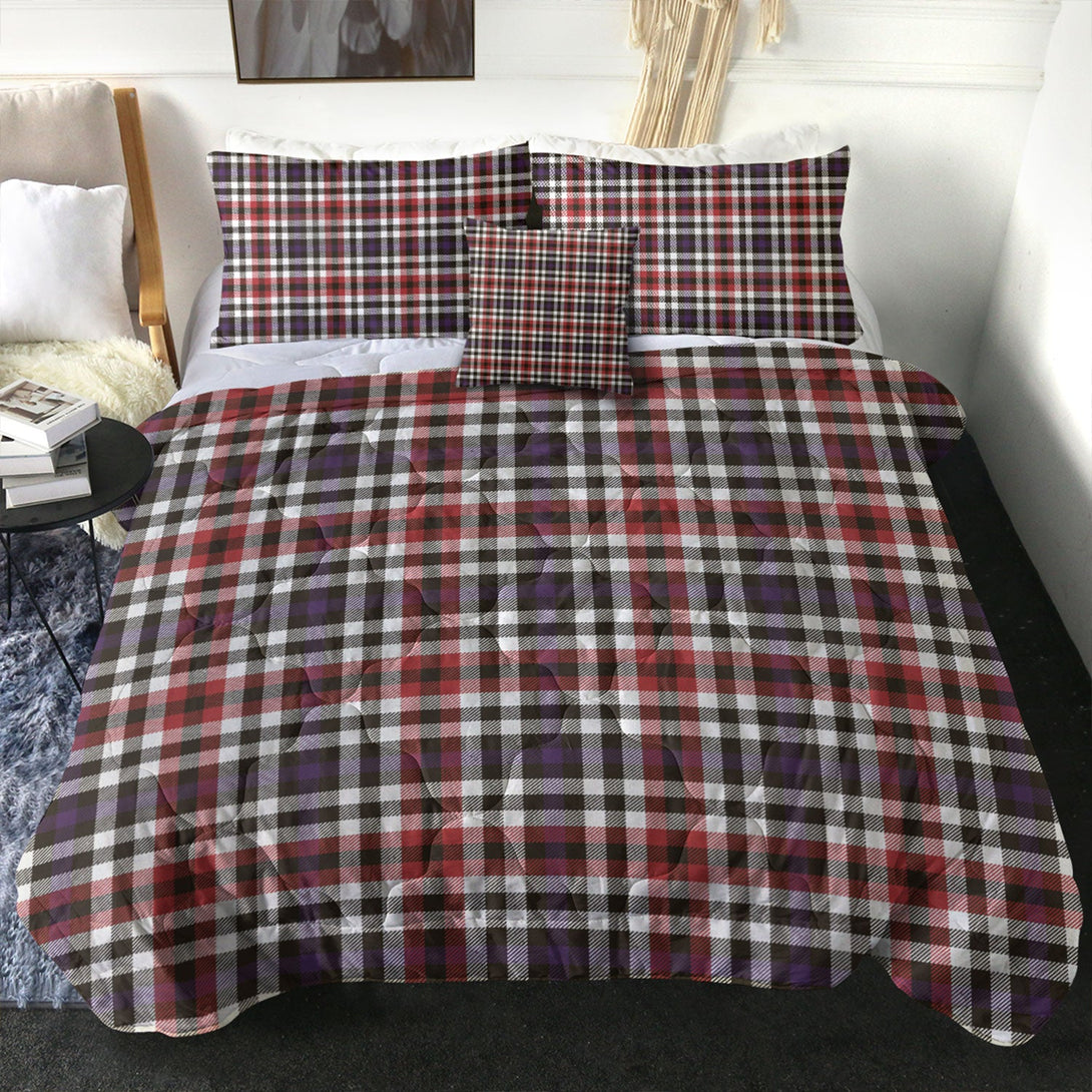 Bell Border (Bell Southern Bell) Weathered Clan Badge Tartan Comforter