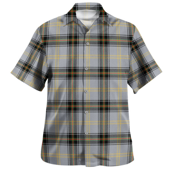 Bell of the Borders Ancient Clan Badge Tartan Hawaiian Shirt