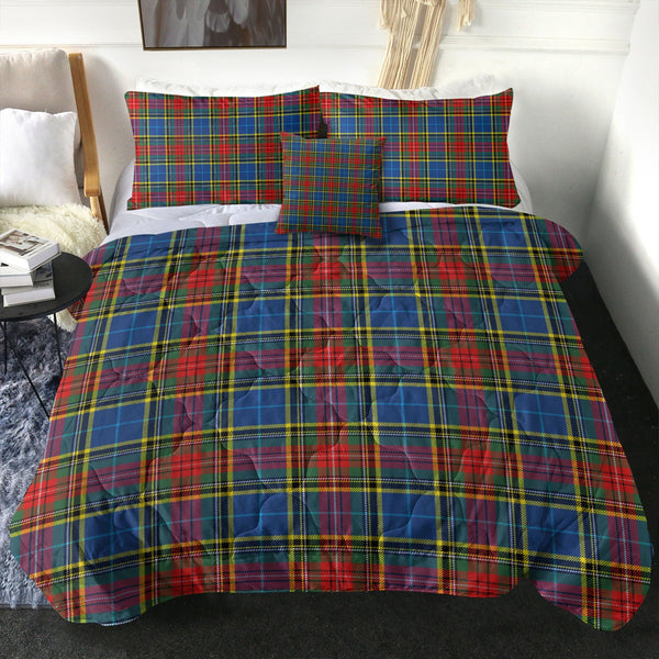 Bethune Modern Clan Badge Tartan Comforter