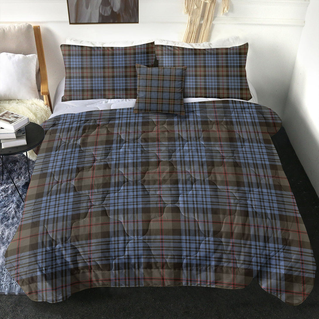 Bijral Weathered Tartan Comforter