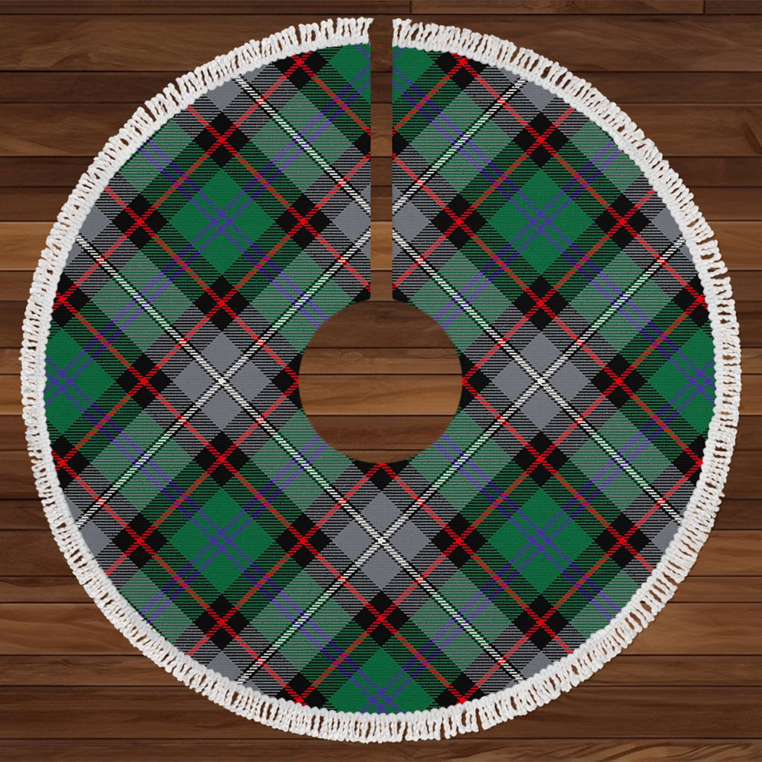 Birch Modern Tartan Christmas Tree Skirt