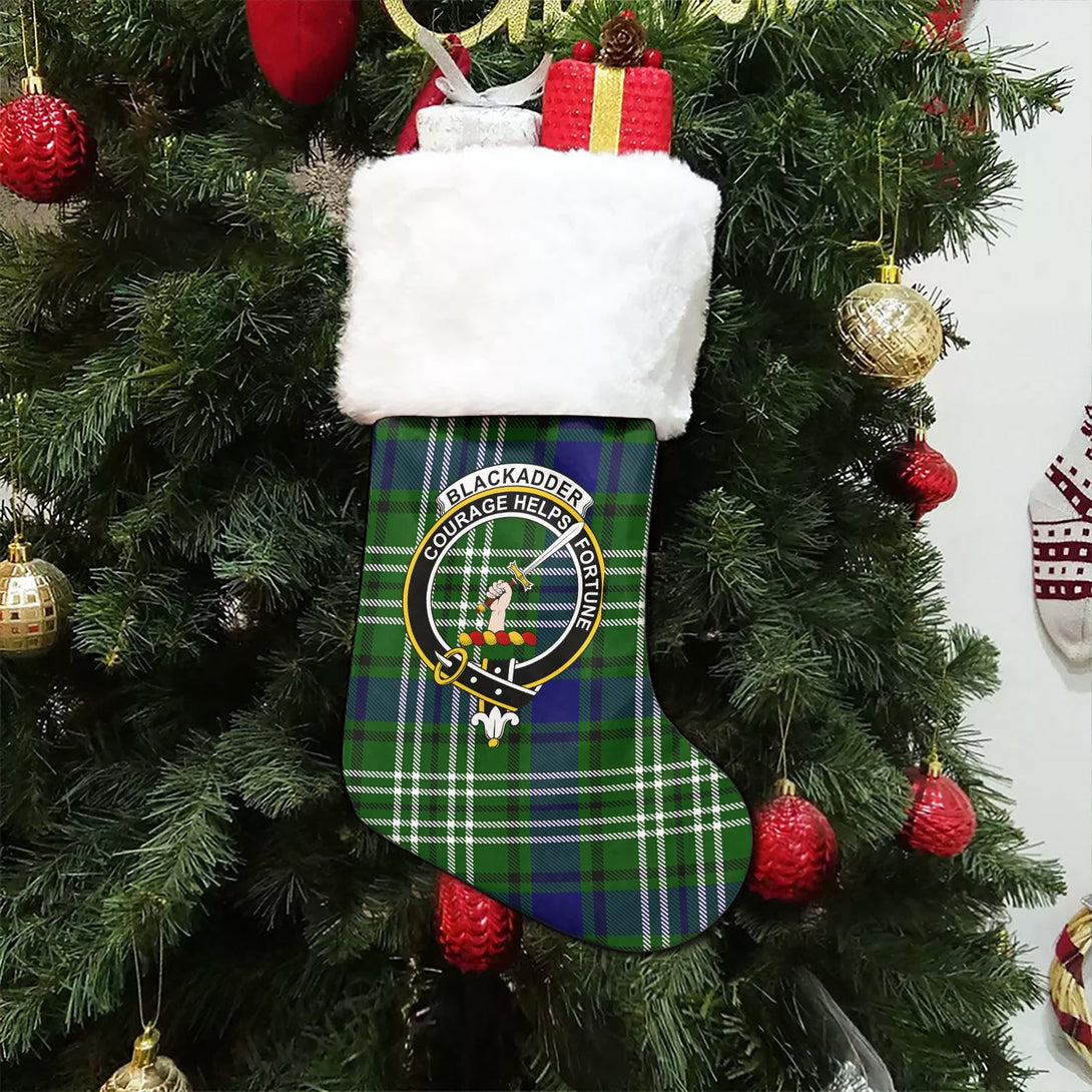 Blackadder Clan Badge Tartan Christmas Stocking