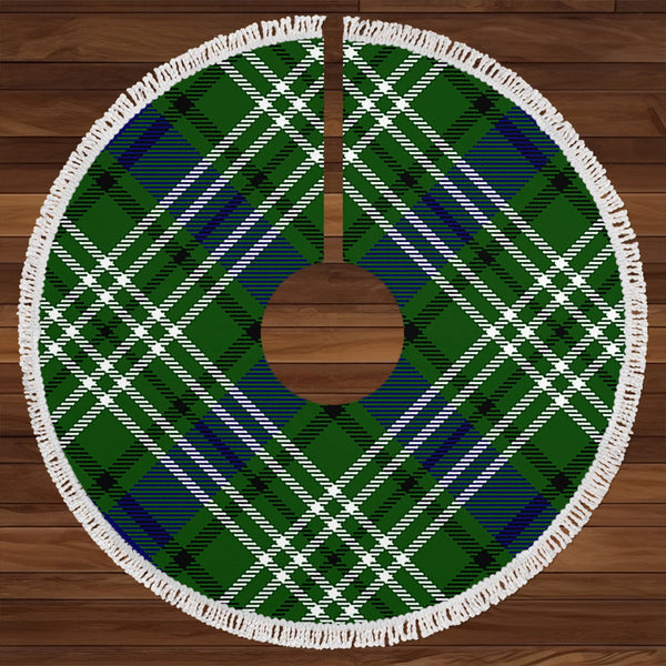 Blackadder Clan Badge Tartan Christmas Tree Skirt