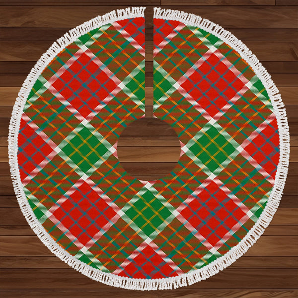 Blackie Ancient Clan Badge Tartan Christmas Tree Skirt