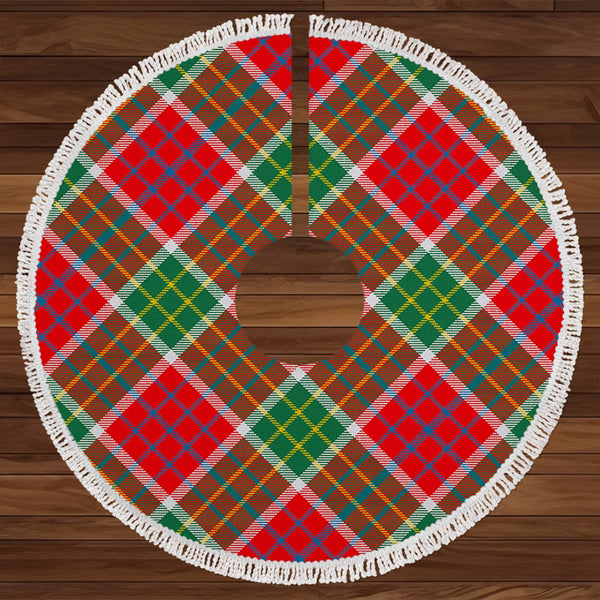 Blackie Modern Clan Badge Tartan Christmas Tree Skirt