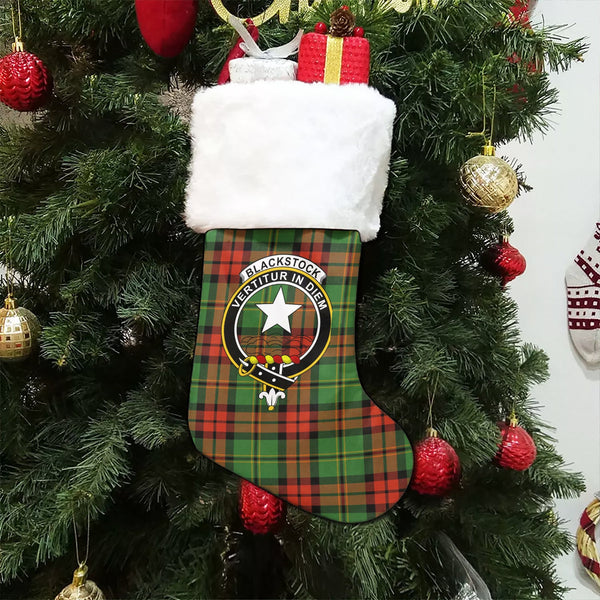 Blackstock Hunting Ancient Clan Badge Tartan Christmas Stocking