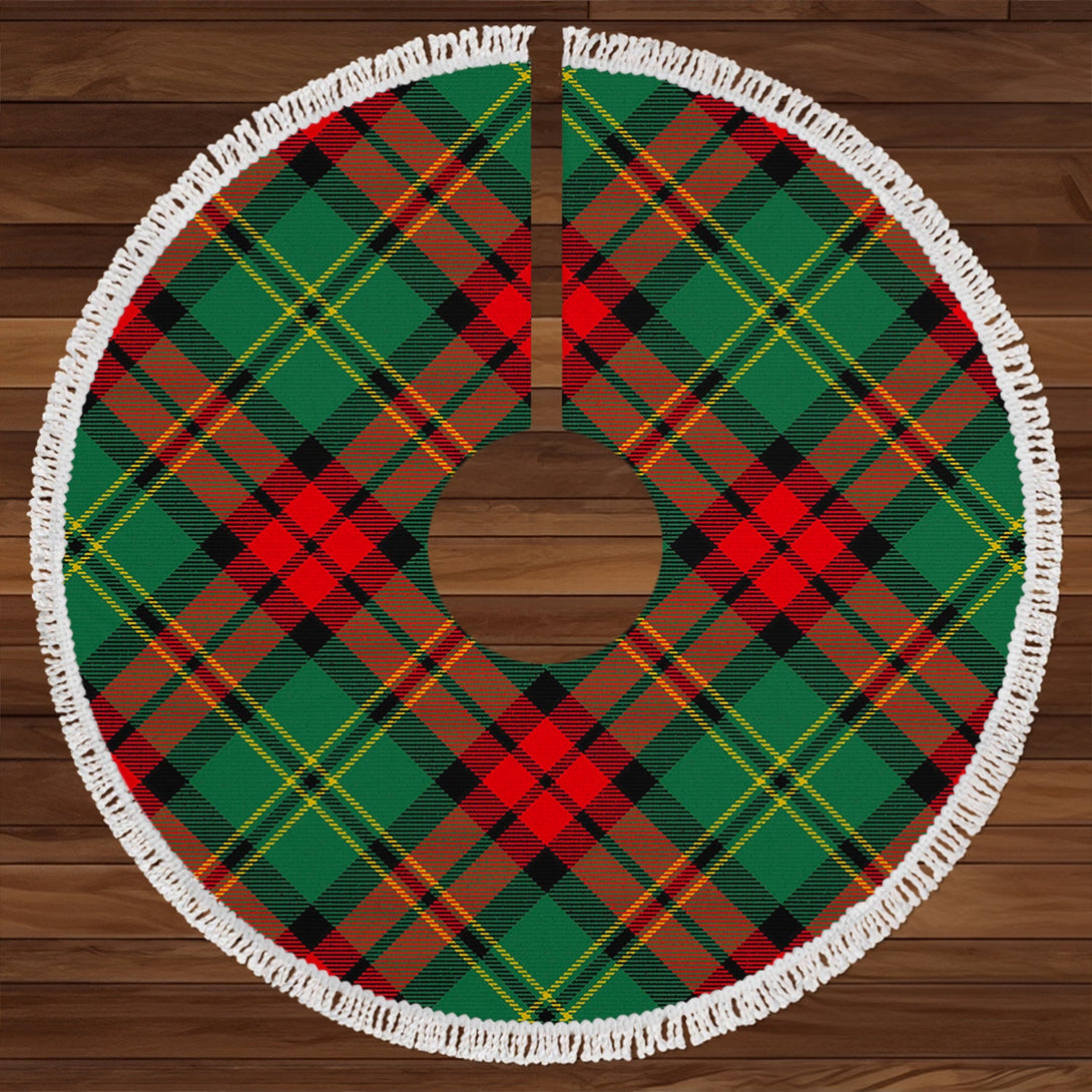 Blackstock Hunting Modern Clan Badge Tartan Christmas Tree Skirt