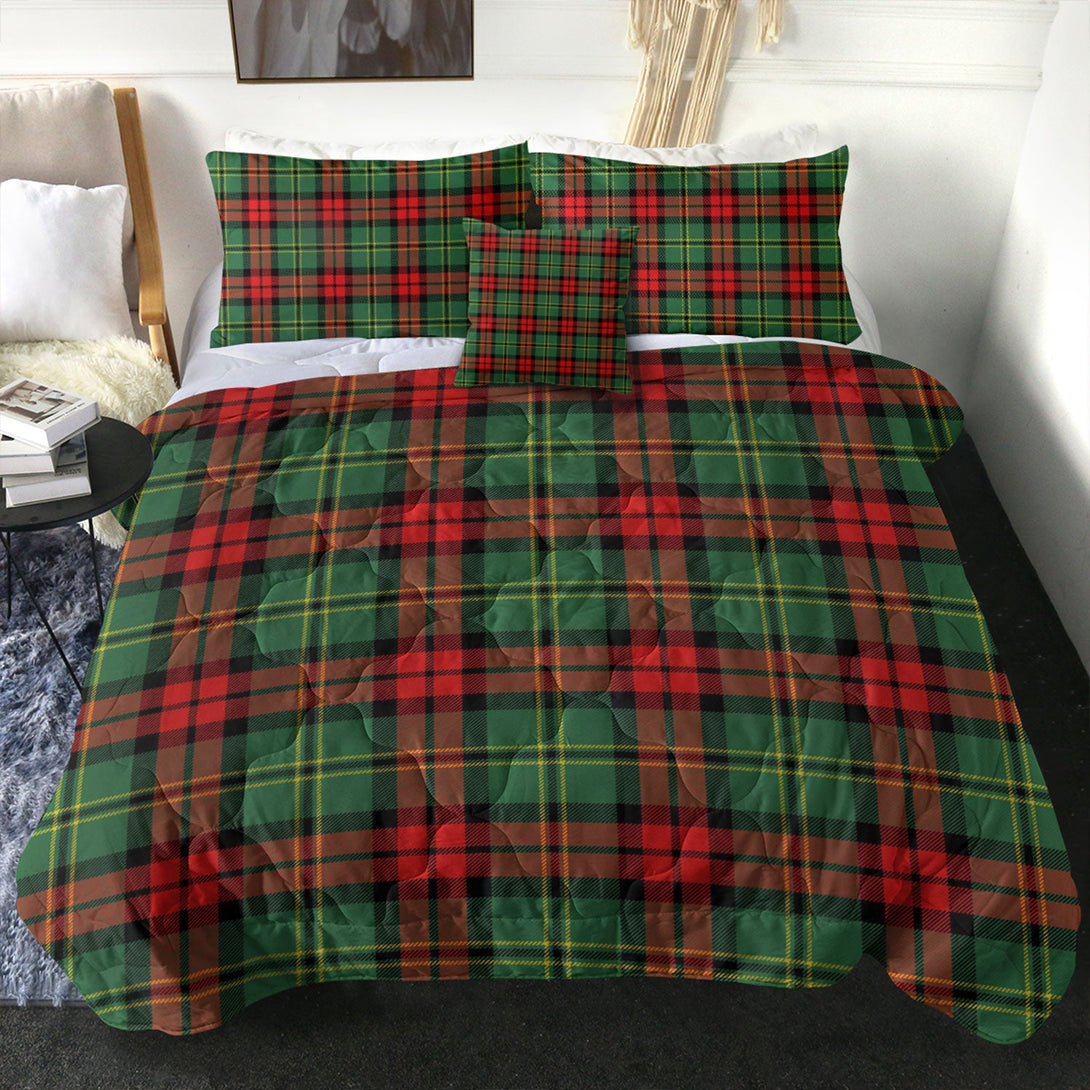 Blackstock Hunting Modern Clan Badge Tartan Comforter