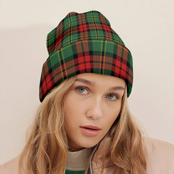 Blackstock Hunting Modern Clan Badge Tartan Knitted Beanie