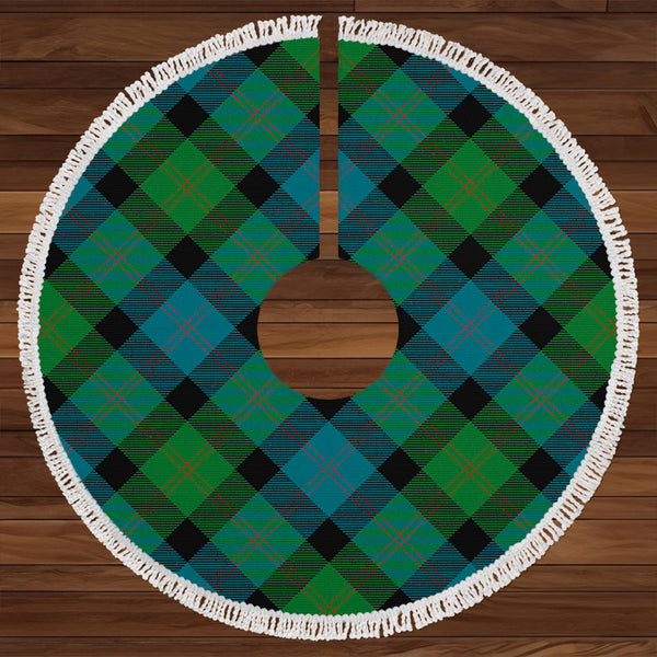 Blair Ancient Clan Badge Tartan Christmas Tree Skirt