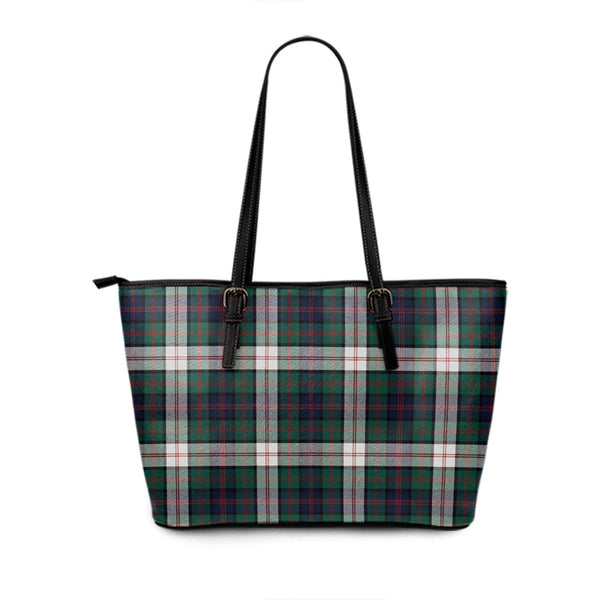 Blair Dress Modern Tartan Leather Tote Bag