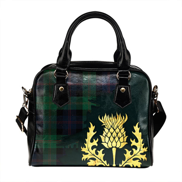 Blair Modern Tartan Shoulder Handbag Thistle Oldest Style